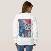 Sweatshirt L'amour à Paris (Dos entier)