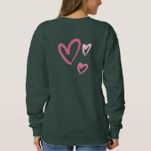 Sweatshirt L'amour au premier combat : Une romance de footbal (Dos)