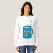 Sweatshirt L'amour du café (Devant entier)