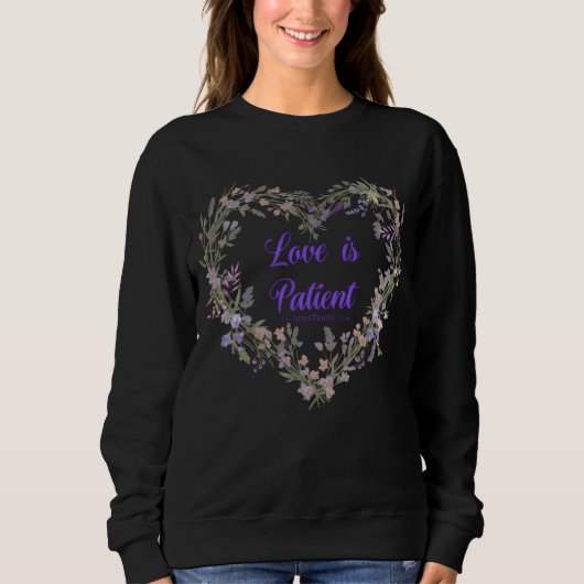 Sweatshirt L'amour est.... (Devant)