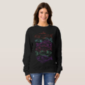 Sweatshirt L'amour pour le poisson (Devant entier)