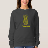 Sweatshirt l'ananas (Devant)