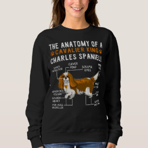 Sweatshirt L'Anatomie D'Un Roi Cavalier Charles Spaniell