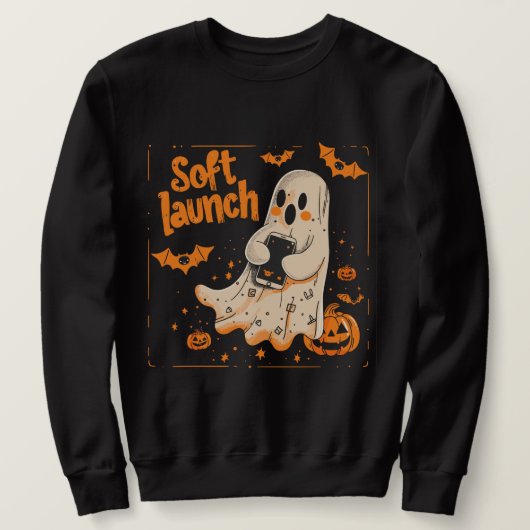 Sweatshirt Lancement souple | ExDesigner | Halloween (Design devant)