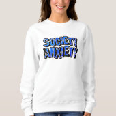 Sweatshirt L'anxiété de la société (Devant)