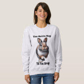 Sweatshirt Lapin à couper mignon (Devant entier)