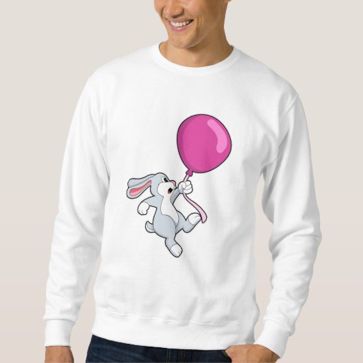 Sweatshirt Lapin avec ballon (Devant)