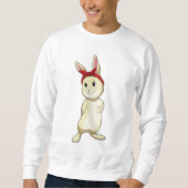 Sweatshirt Lapin avec Bandana (Devant)