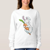 Sweatshirt Lapin avec carotte (Devant)
