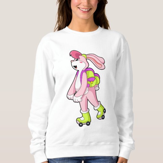 Sweatshirt Lapin avec roulettes (Devant)