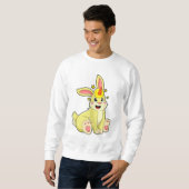 Sweatshirt Lapin comme licorne (Devant entier)