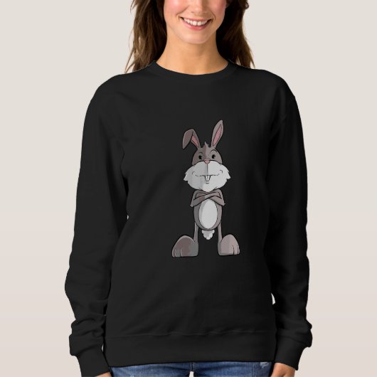 Sweatshirt Lapin cool (Devant)