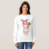 Sweatshirt Lapin en jouet (Devant entier)