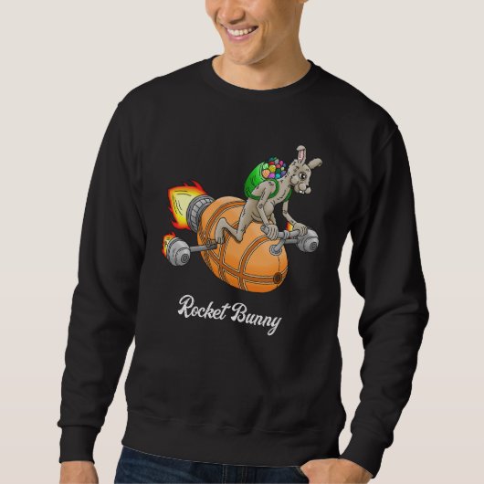 Sweatshirt Lapin Fusée (Devant)