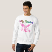 Sweatshirt Lapin idiot (Devant entier)