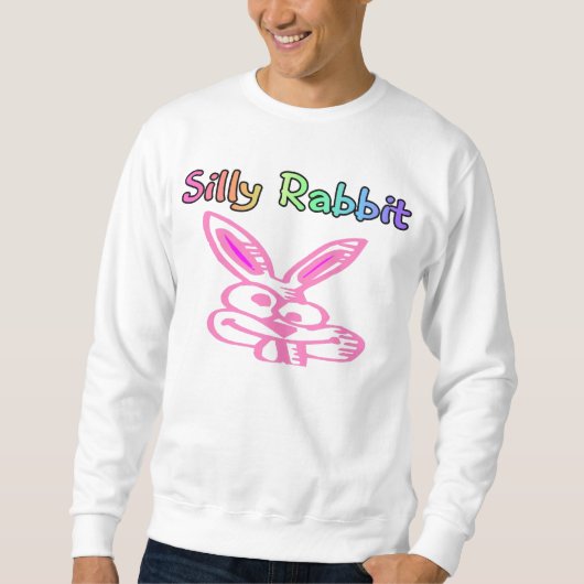 Sweatshirt Lapin idiot (Devant)