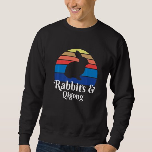 Sweatshirt Lapins Et Qigong (Devant)