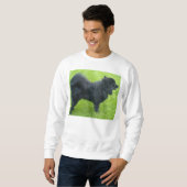 Sweatshirt lapphund suédois complètement (Devant entier)