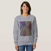 Sweatshirt L'art Abstrait de la barrière de corail (Devant entier)