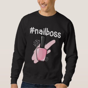 Sweatshirt L'art de la manucure amusante