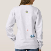 Sweatshirt L'art est ma façon de survivre (Dos)