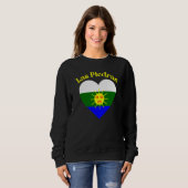 Sweatshirt Las Piedras Puerto Rico Chest Emblem (Devant entier)