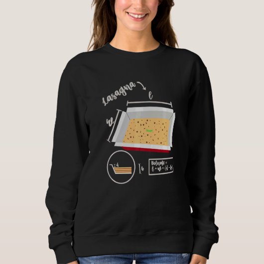 Sweatshirt Lasange Et Mème Math Enseignant Math (Devant)