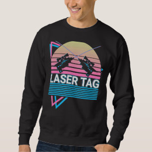 Sweatshirt Laser Tag Jeu Lasertag Retro
