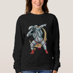 Sweatshirt L'astronaute Dabbing Galaxy Boys Space Toddler Cos