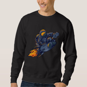 Sweatshirt L'Astronaute De Goliath Se Battant Pour Reprendre
