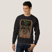 Sweatshirt L'astronaute maya King Pakal (Devant entier)