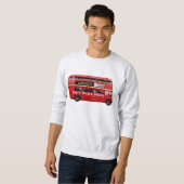 Sweatshirt L'autobus rouge de Londres (Devant entier)