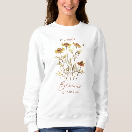 SWEATSHIRT L'AUTOMNE A MENÉ CHAQUE FLEURS DE FLEURS À SON MOM (Devant)