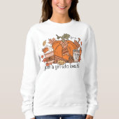 SWEATSHIRT L'AUTOMNE A PROPOSÉ JUSTE UNE FILLE QUI AIME TOMBE (Devant)