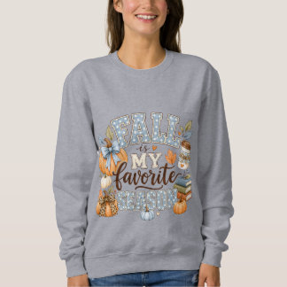 Sweatshirt L'automne est ma saison préférée