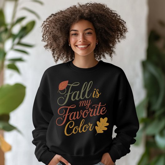 Sweatshirt L'automne est ma saison préférée