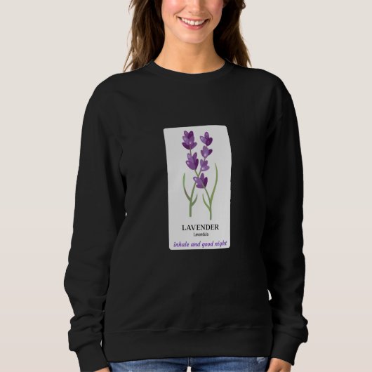 Sweatshirt Lavande Doterra (Devant)