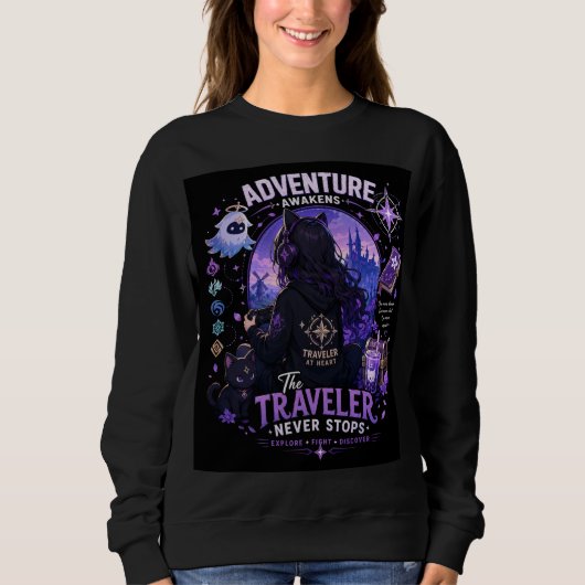 Sweatshirt L'aventure s'éveille (Devant)