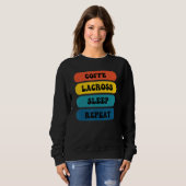 Sweatshirt Lax Lacrosse (Devant entier)