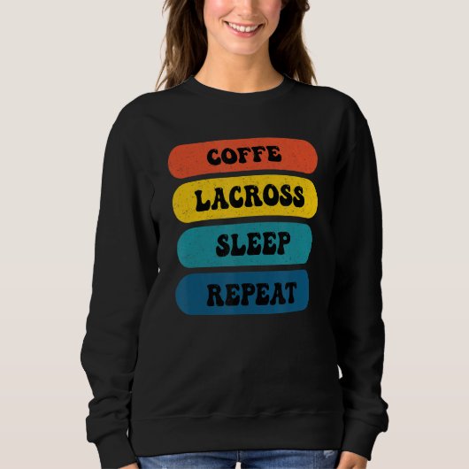 Sweatshirt Lax Lacrosse (Devant)
