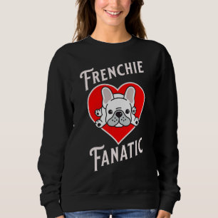 Sweatshirt Lazy French Bulldog Cloths Heart Frenchie