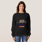 Sweatshirt Lazy Sloth 108 (Devant entier)