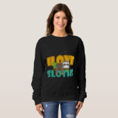 Sweatshirt Lazy Sloth 53 (Devant entier)