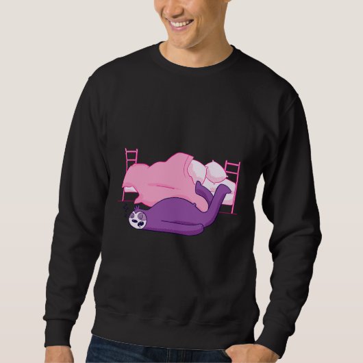 Sweatshirt Lazy Sloth 58 (Devant)