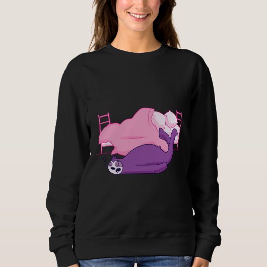 Sweatshirt Lazy Sloth 67 (Devant)