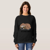 Sweatshirt Lazy Sloth 68 (Devant entier)