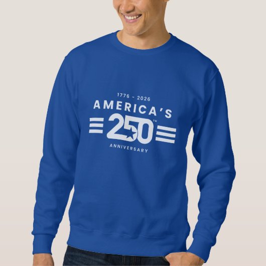 Sweatshirt Le 250e anniversaire de l'Amérique (Devant)