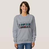 Sweatshirt Le bateau de Chanquete (Devant entier)