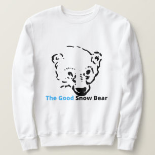 Sweatshirt le bon ours à neige, cadeau Simple Family