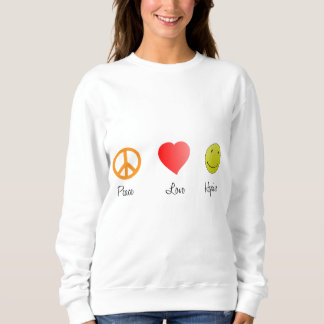 Sweatshirt Le Bonheur d'amour pour la paix